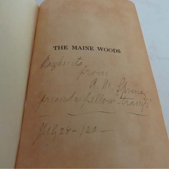 Maine Woods Thoreau, Henry D. Published by Thomas Y. Crowell, NY,, 1909 - Picture 2 of 12